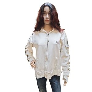 Tommy Hilfiger Elegant Cream Knit Sweater